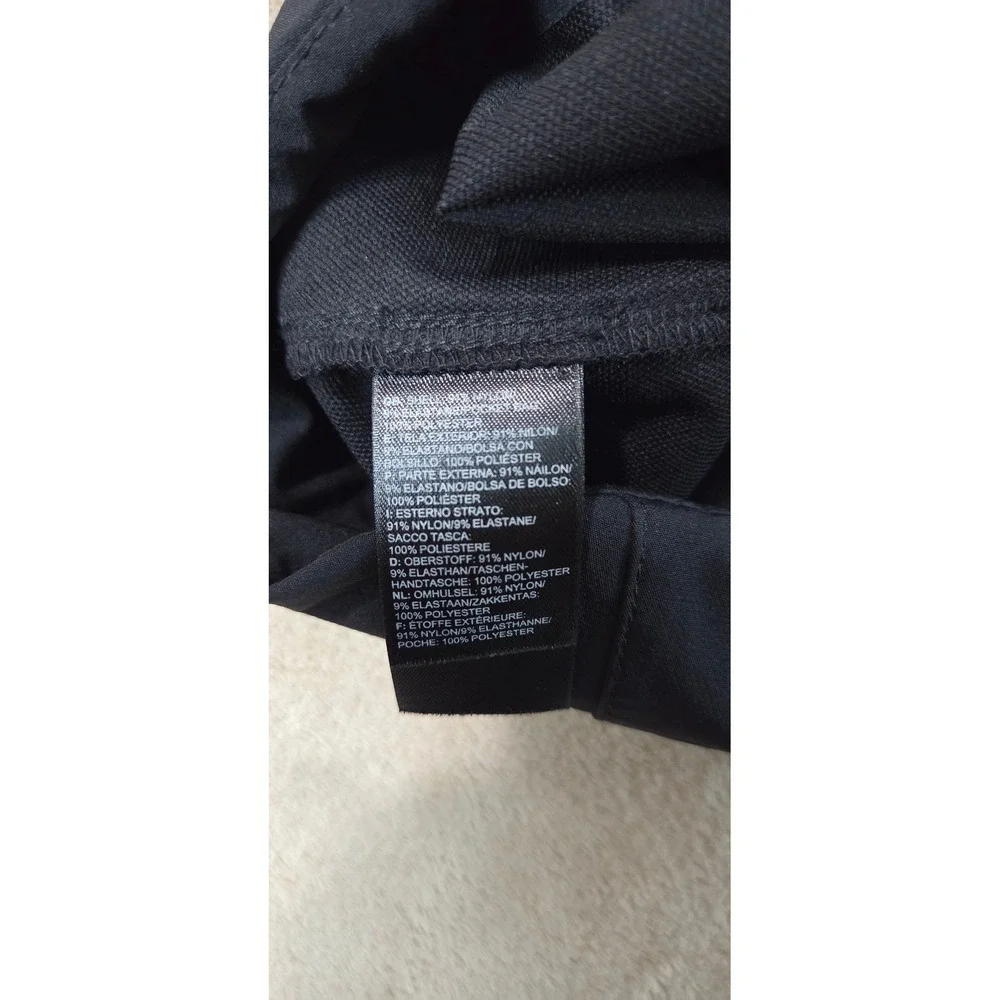 The North Face Summit Series Belted Pants Men's 36x32 Black Stretch Hiking EUC